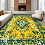 Charming Bright Patterned Ensemble(Yellow)