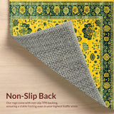 Chic Vintage Symmetrical Design(Yellow)