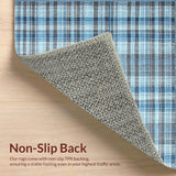 Chic Coastal Plaid Aesthetic(Blue)