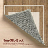 Elegant Geometric Border Arrangement(Beige)