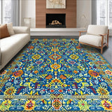 Striking Colorful Diamond Layout(Blue)