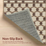 Chic Earthy Diamond Motif(Beige)