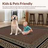 Chic Black and Brown Linear Design(Black)