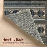 Luxurious Striped Ethnic Design(Black)