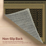 Luxe Fuzzy Ogee Style(Black)