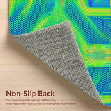 Lively Twisted Visual Effect(Blue)