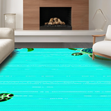 Coastal Turquoise Turtle Aesthetic(Blue)