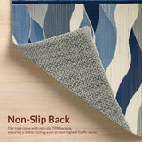 Whimsical Curvy Jute Arrangement(Blue)