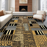 Cozy Earthy Tones Texture(Black)