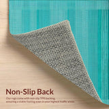 Bright Geometric Artful Fusion(Blue)