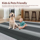 Elegant Contemporary Striped Design(Black)