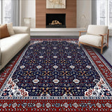 Elegant Floral Blue Aesthetic(Blue)