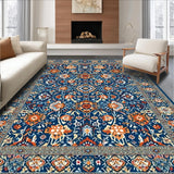 Chic Rustic Ogee Patterning(Blue)