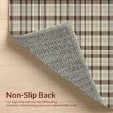 Cozy Warm Toned Lattice Design(Beige)