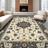 Ultra Soft Area Rug, Non Slip, Stain Resistant, Washable Area Rugs for Living Room, Bedroom, Beige Boho Shag for(Beige)