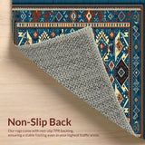 Vibrant Earth Tones with Cultural Flair(Blue)