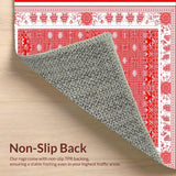 Lively Cartoonish Spider Visual Appeal(Red)