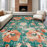 Chic Floral Geometric Fusion(Green)