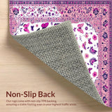 Artful Modern Butterfly Silhouette(Pink)