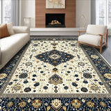 Ultra Soft Area Rug, Non Slip, Stain Resistant, Washable Area Rugs for Living Room, Bedroom, Beige(Beige)