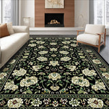 Vintage Floral Geometric Blend(Black)