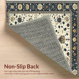 Ultra Soft Area Rug, Non Slip, Stain Resistant, Washable Area Rugs for Living Room, Bedroom, Beige(Beige)