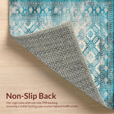 Elegant Vintage Geometric Textures(Blue)