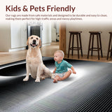 Chic Black and White Vortex Design(Black)