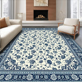 Charming Contemporary Floral Touch(White)