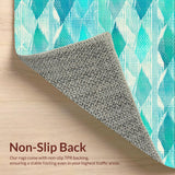 Elegant Aqua and White Fusion(Blue)