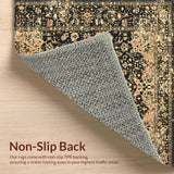 Indigo Elegant Geometric Arrangement(Beige)