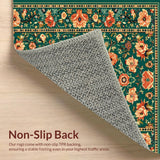 Stylish Vintage Flower(Green)