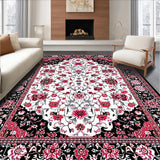 Vibrant Abstract Floral Elements(Black)