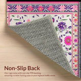 Ultra Soft Area Rug, Non Slip, Stain Resistant, Washable Area Rugs for Living Room, Bedroom, Boho Animal Print(Beige)