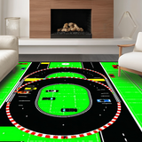 Lively Traffic Themed Play Surface(Green)