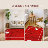 Bold Round Sports Collection Accent(Red)