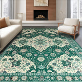 Chic Earthy Geometric Motif(Green)