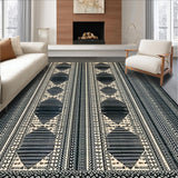 Luxurious Striped Ethnic Design(Black)