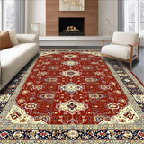 Sophisticated Warm Color Trellis(Red)