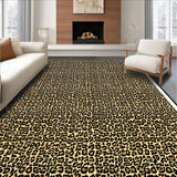 Ultra Soft Area Rug, Non Slip, Stain Resistant, Washable Area Rugs for Living Room, Bedroom, Trendy Nature-Inspired Touch(Beige)