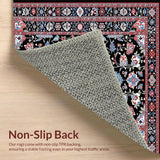 Luxurious Dappled Floral Composition(Black)