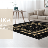 Chic Earthy Primitive Star(Black)
