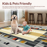 Chic Abstract Linear Design(Beige)