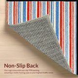 Cheerful Cartoonish Bathroom Art(Blue)