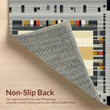 Chic Abstract Linear Design(Beige)