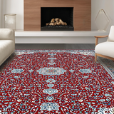 Classic Geometric Vintage Appeal(Red)