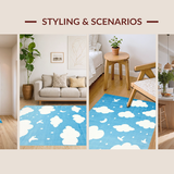 Delicate Light Blue Fantasy Aesthetic(Blue)