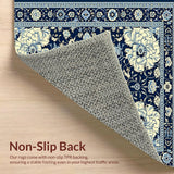Artistic Vintage Patterned Flourish(Blue)