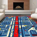 Vibrant Cityscape Adventure Design(Blue)
