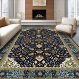 Elegant Geometric Blue Tones(Blue)